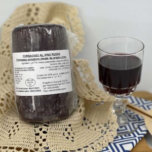 Erithrotiro – Formaggio Gourmet con Vino Rosso