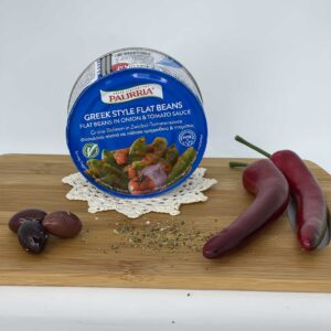 Fagiolini in salsa di cipolle e pomodoro